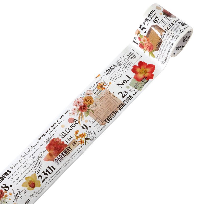 Wonderland Of Flowers Washi Tape