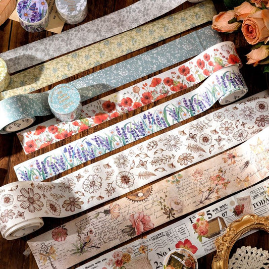 Wonderland Of Flowers Washi Tape