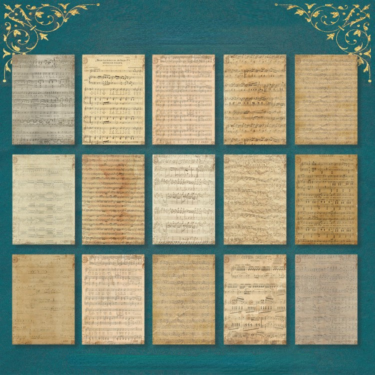 30 PCS Jersey Material Paper