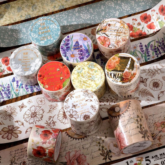 Wonderland Of Flowers Washi Tape